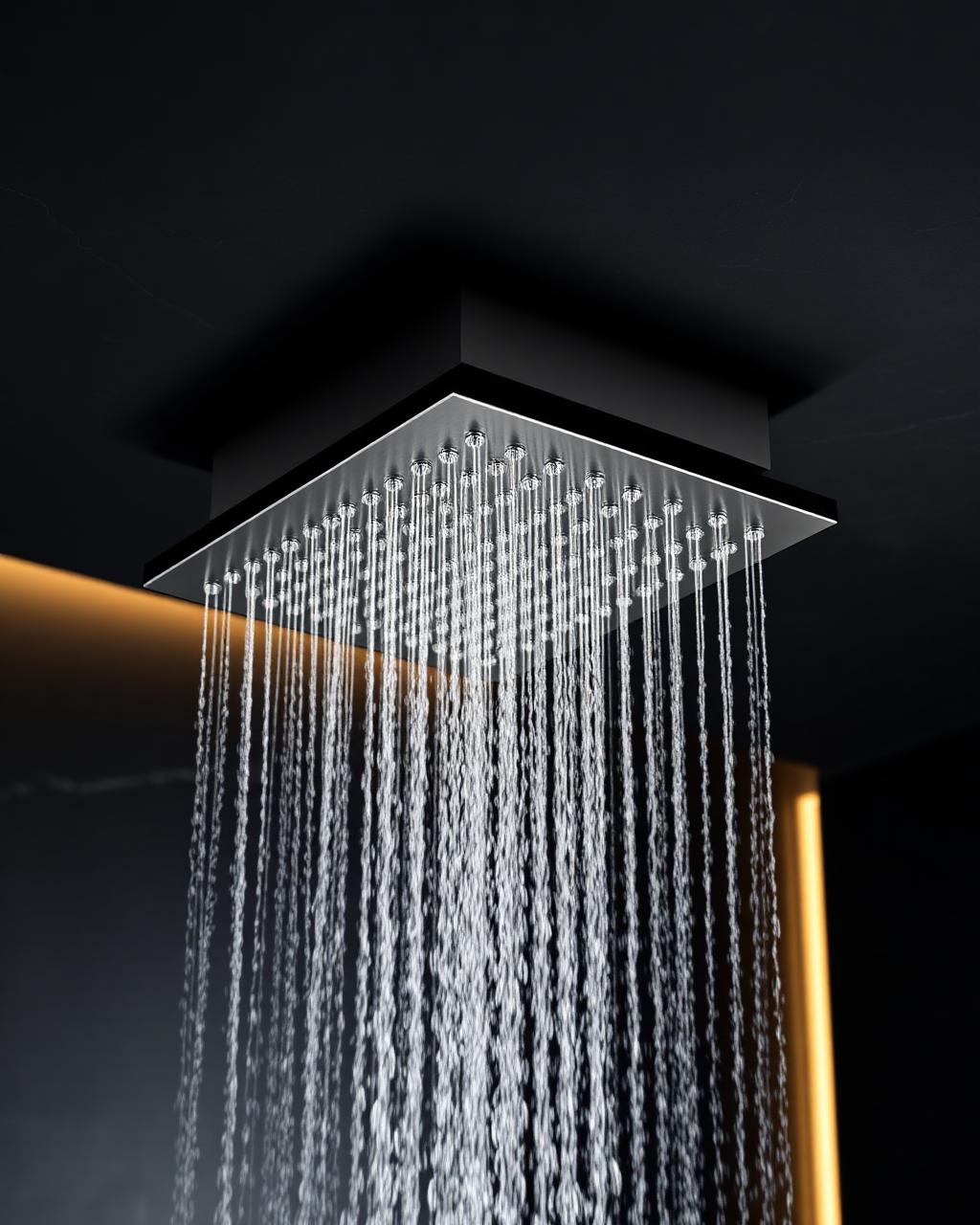 Rectangular Ceiling Shower